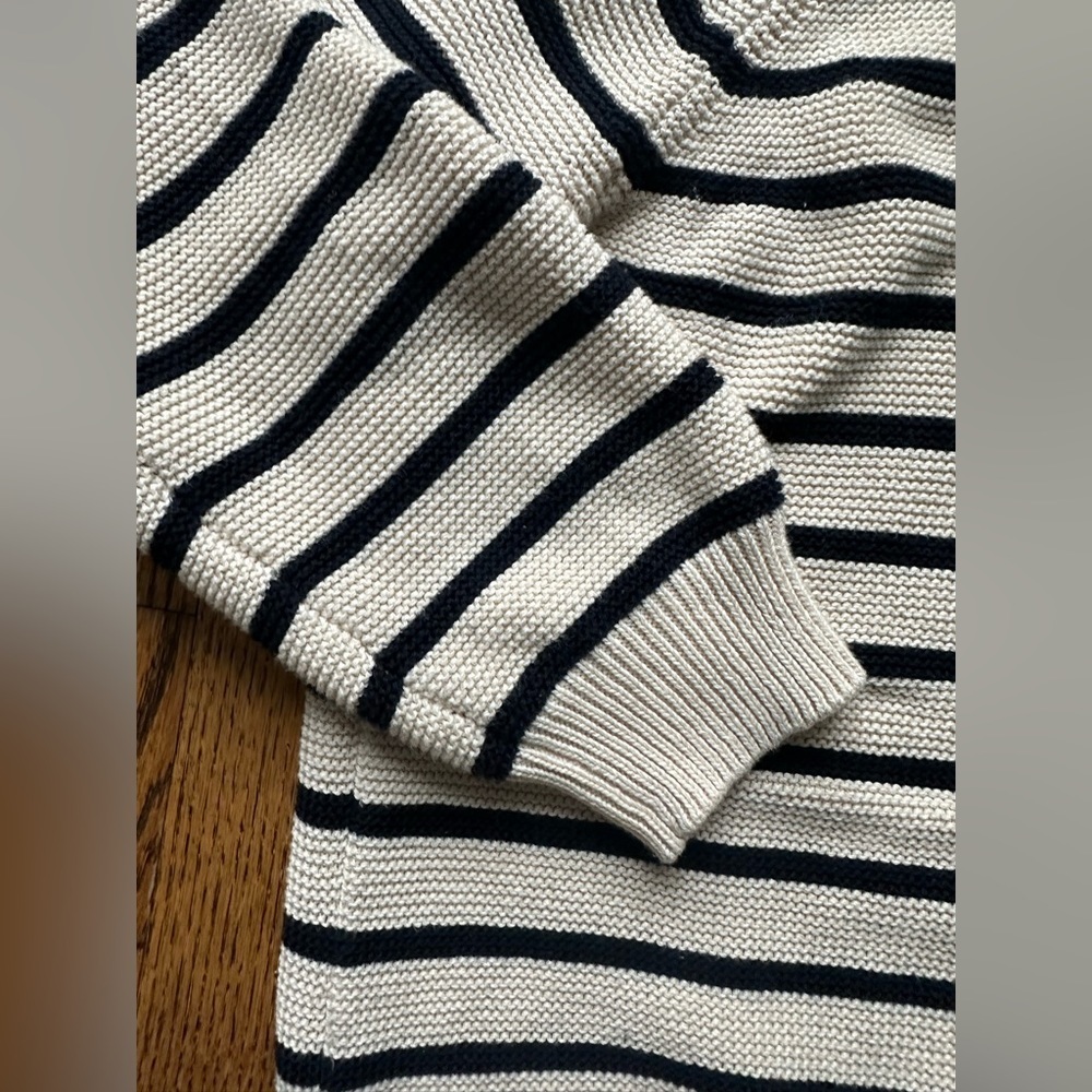 Weekend MaxMara Caserta Marinière Sweater size M - Picture 8 of 10